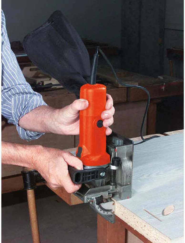 Fraiseuse à lamelles 900W 230V pour assemblage bois haute précision - 5