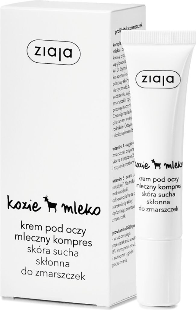 ZIAJA GOAT'S MILK glättende Augencreme 15 ml Produktbild 