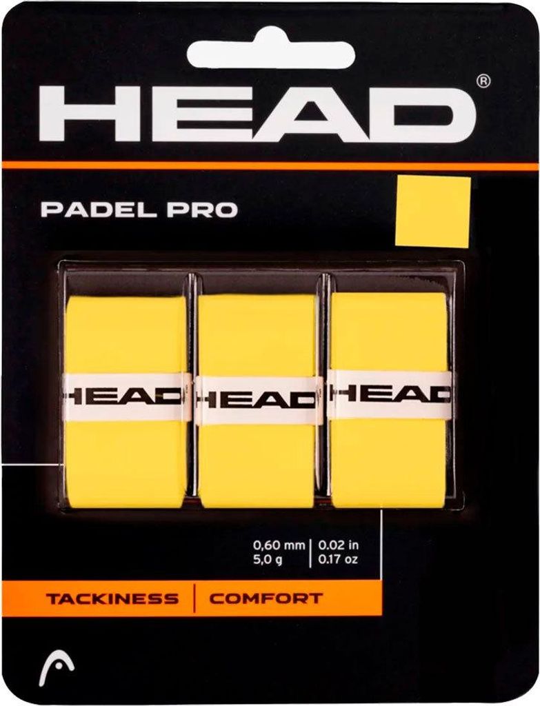 Head Racket Padel Pro Padelgriff 60 Einheiten Gelb Gelb One Size