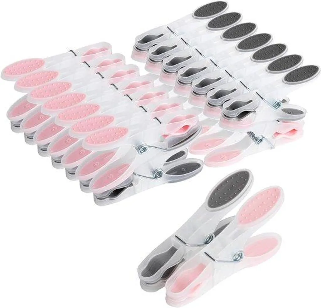 Pinces de fixation extérieures étanches en plastique noir - Lot de 30