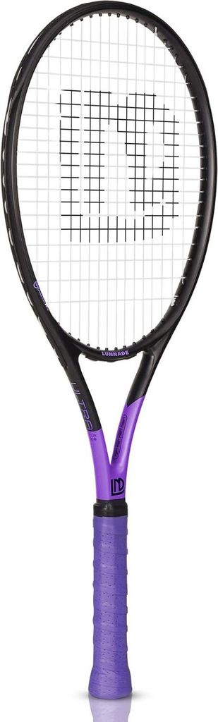Tennisracket für Erwachsene, 27 Zoll leichtes Tennisracket mit Schutzhülle, geeignet für Damen, Herren, Anfänger und Fortgeschrittene