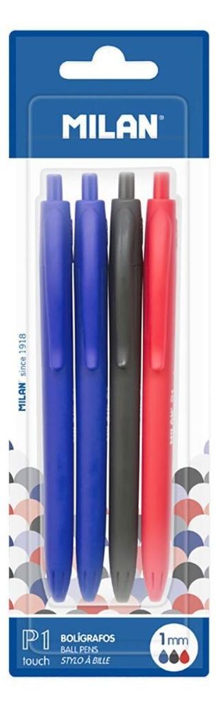 Milan BWM10254, Clip, Clip-on-Einziehkugelschreiber, Produktbild 