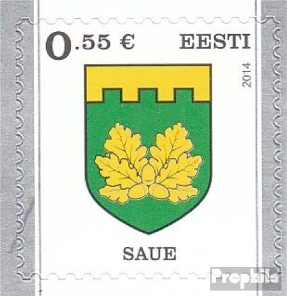 Briefmarken Estland 2014 Mi 806 (kompl.Ausg.) postfrisch Wappen