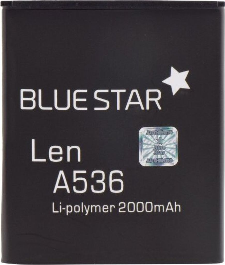 Bluestar Akku Ersatz kompatibel mit Len Lenovo A536 2000 mAh Li-Poly Austausch Batterie Handy Accu PREMIUM