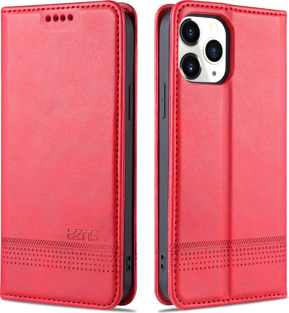 LaimTop LederHülle für iPhone 12 Pro Max, Klapphüllen Brieftasche Magnetverschluss Ständer Schutzhülle für iPhone 12 Pro Max Rosa