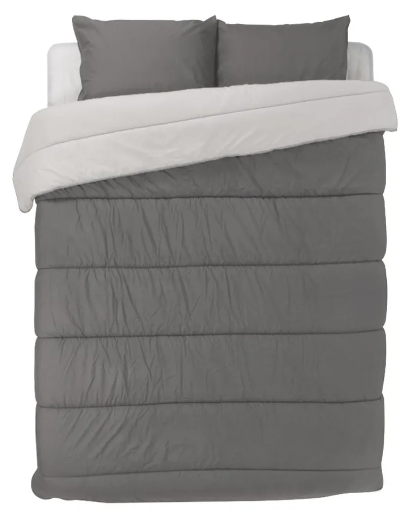 Couette imprimée Bleu Câlin 140x200 microfibre chaude et chaleureuse - 3