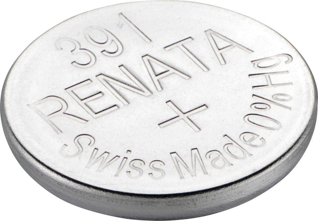 RENATA Batteria a bottone 391, 50 mAh, ossido d'argento Immagine del prodotto 
