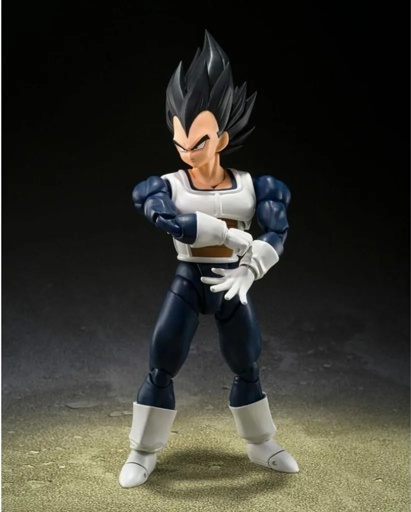 Objet de collection Vegeta Dragon Ball Z pour vitrine et diorama 14 cm