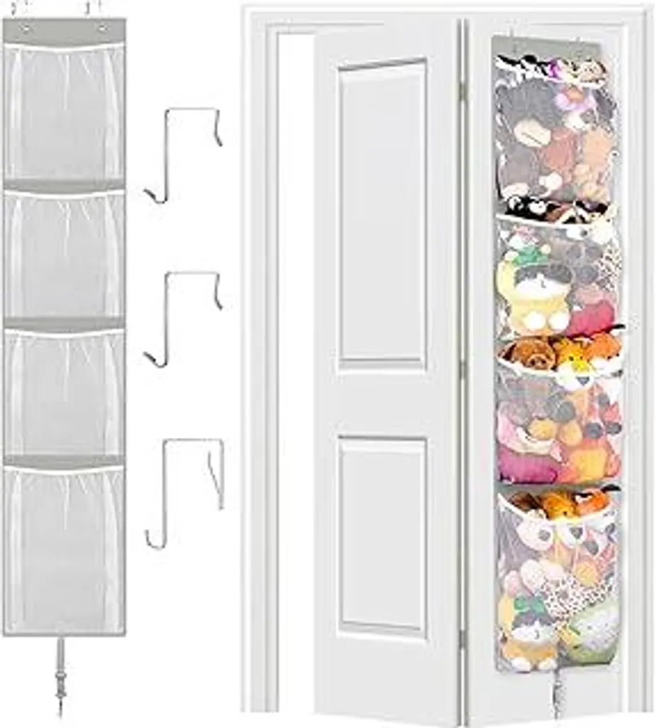 Organizer Giocattoli da Appendere: Borsa Portaoggetti Peluche e Accessori