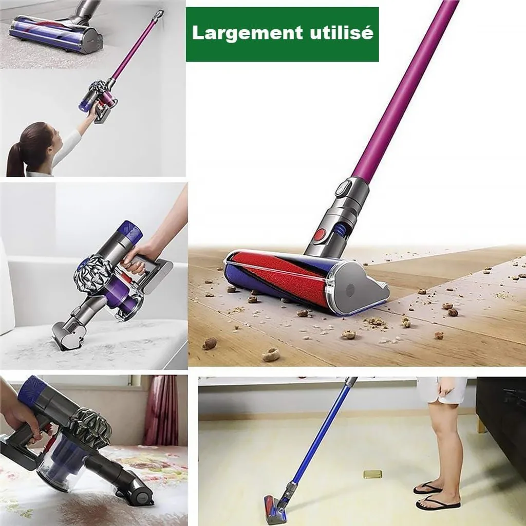 Batterie V6 pour Dyson DC62 SV03 - Idéal pour Grand Nettoyage Maison - 6