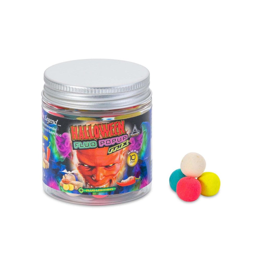ANAC Halloween Fluo Pop Up ́s Mix 25g w/p/g/b: 16mm