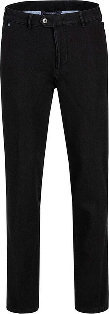 Brühl - Herren Flatfront Hose in verschiedenen farbenParma Do (579191310100), Größe:48, Farbe:Tiefschwarz (960)