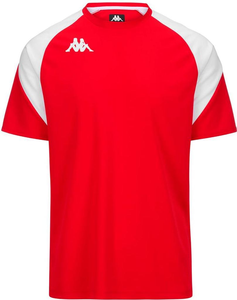 Kappa Loreto Kurzarm-t-shirt Rot 4XL Mann Rot 4XL