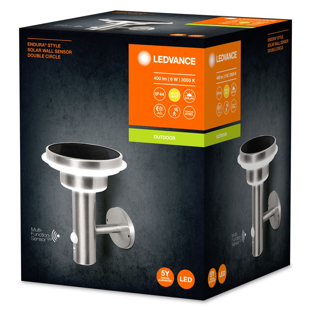 LEDVANCE ENDURA STYLE SOL WALL2CIRCLE6WST LEDV Produktbild 