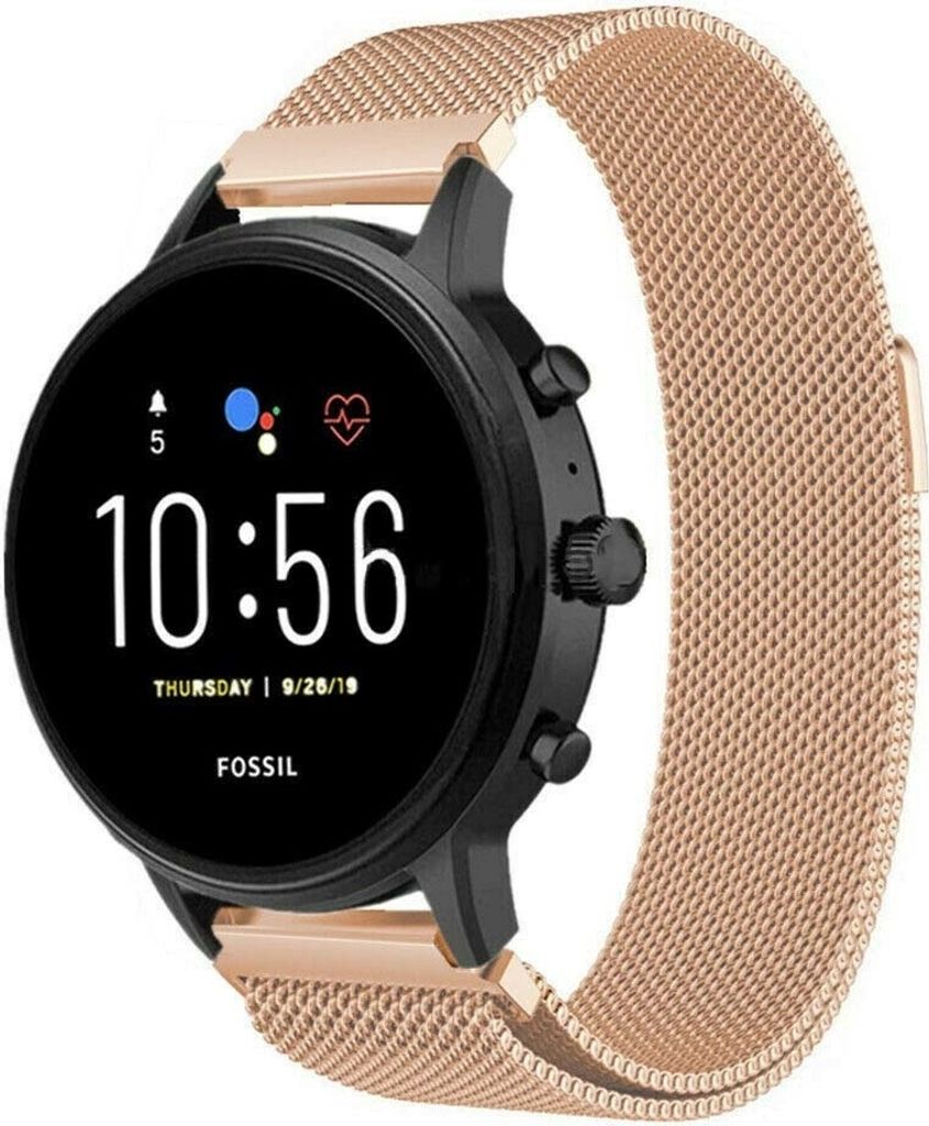 Strap-it Milanese - Kompatibel mit Fossil Gen 5Armband Produktbild 