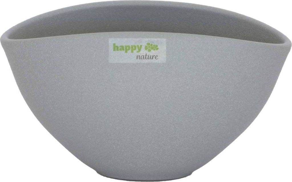 Keramik Schale Madeira grau struktur L 19 cm H 10 cm