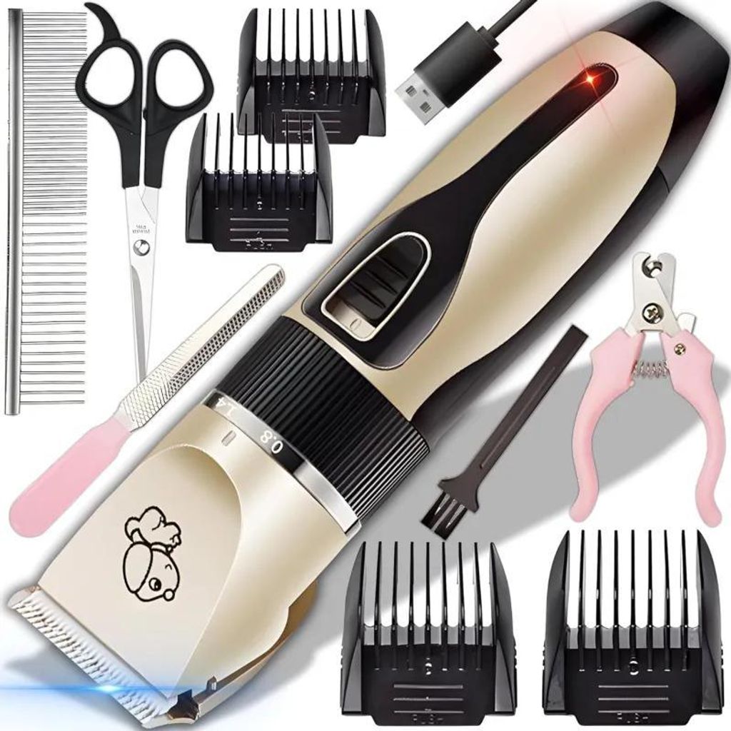 Extralink Pets Kabelloser Tierhaarschneider, Hunde & Produktbild 