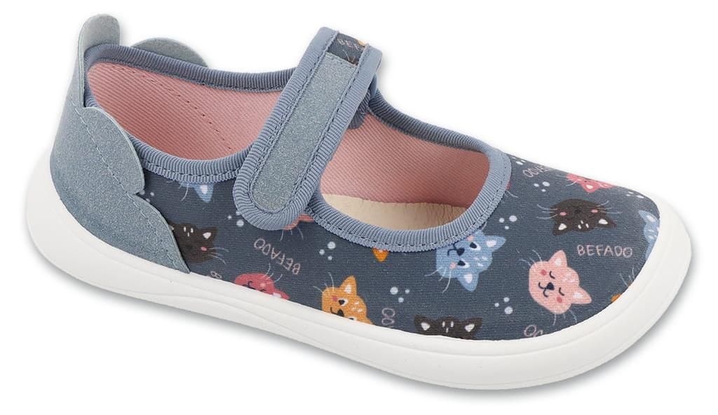 Befado Barefoot 143Y005 Ballerinas mit Katzen