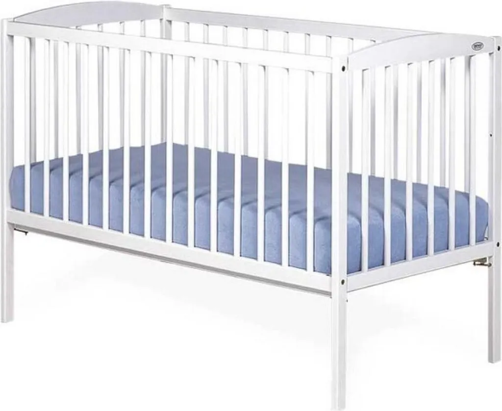 Lit enfant blanc Drewex CLASICO avec sommier réglable en hauteur