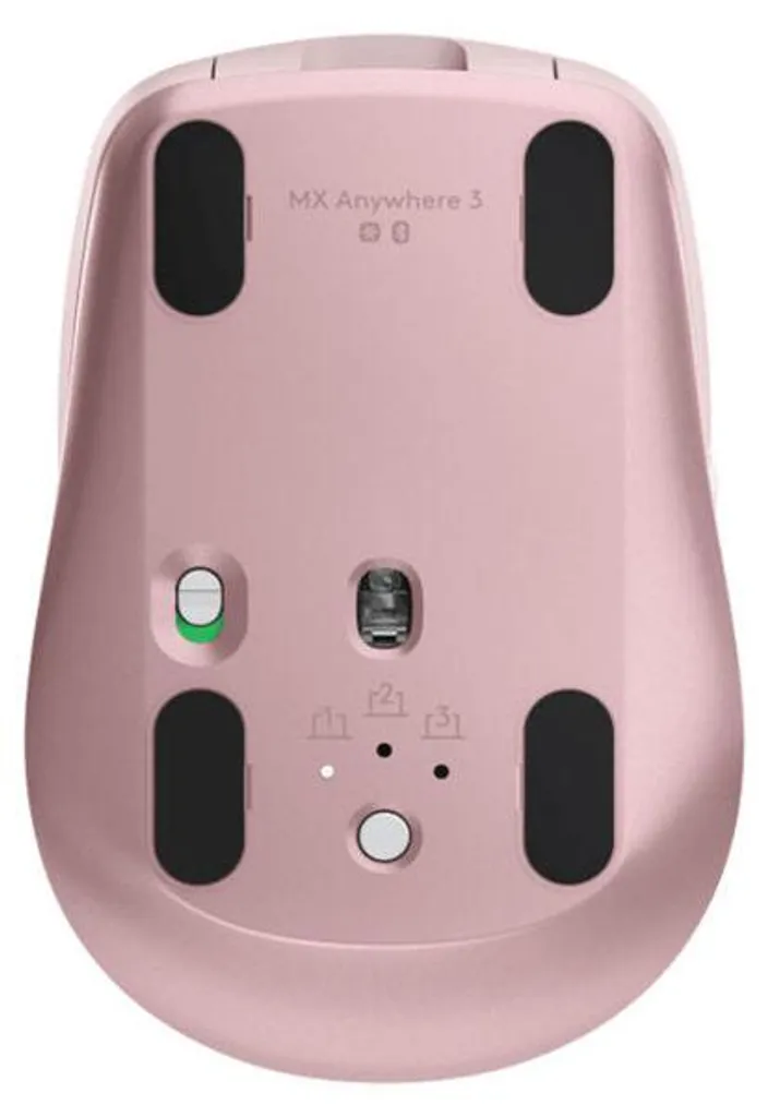 Logitech MX Anywhere 3 Souris Rose Laser Sans Fil Bluetooth 4000 DPI - 24