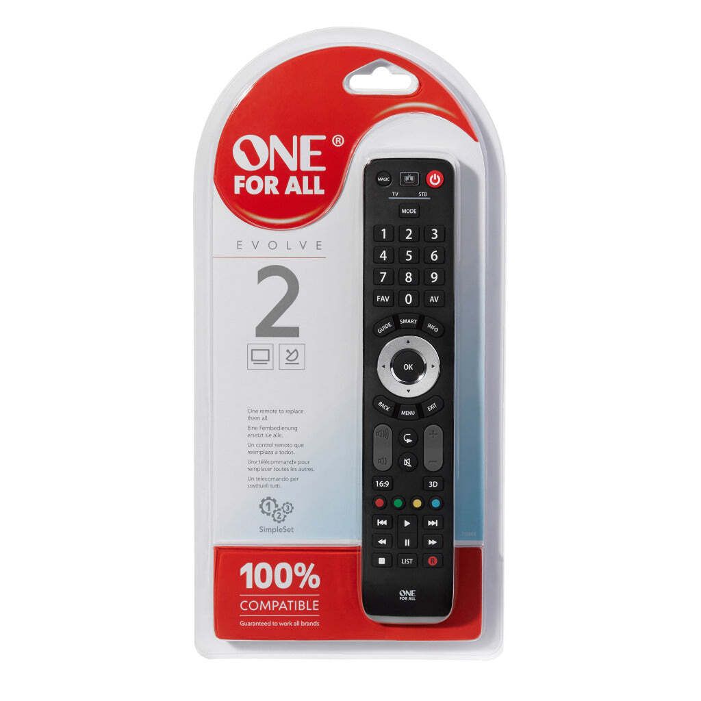 One for All Evolve 2 Universalfernbedienung URC 7125 Produktbild 