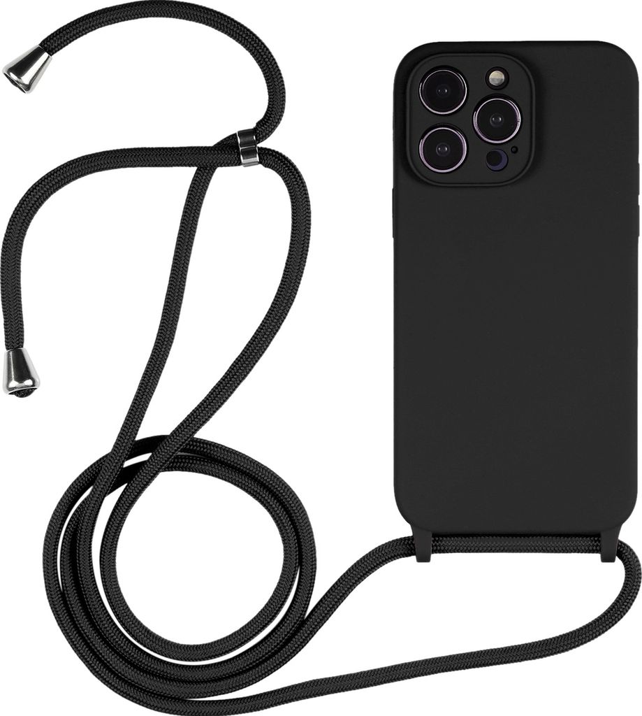 Mobigear Lanyard iPhone 15 Pro Max Silikon Handykette - Produktbild 