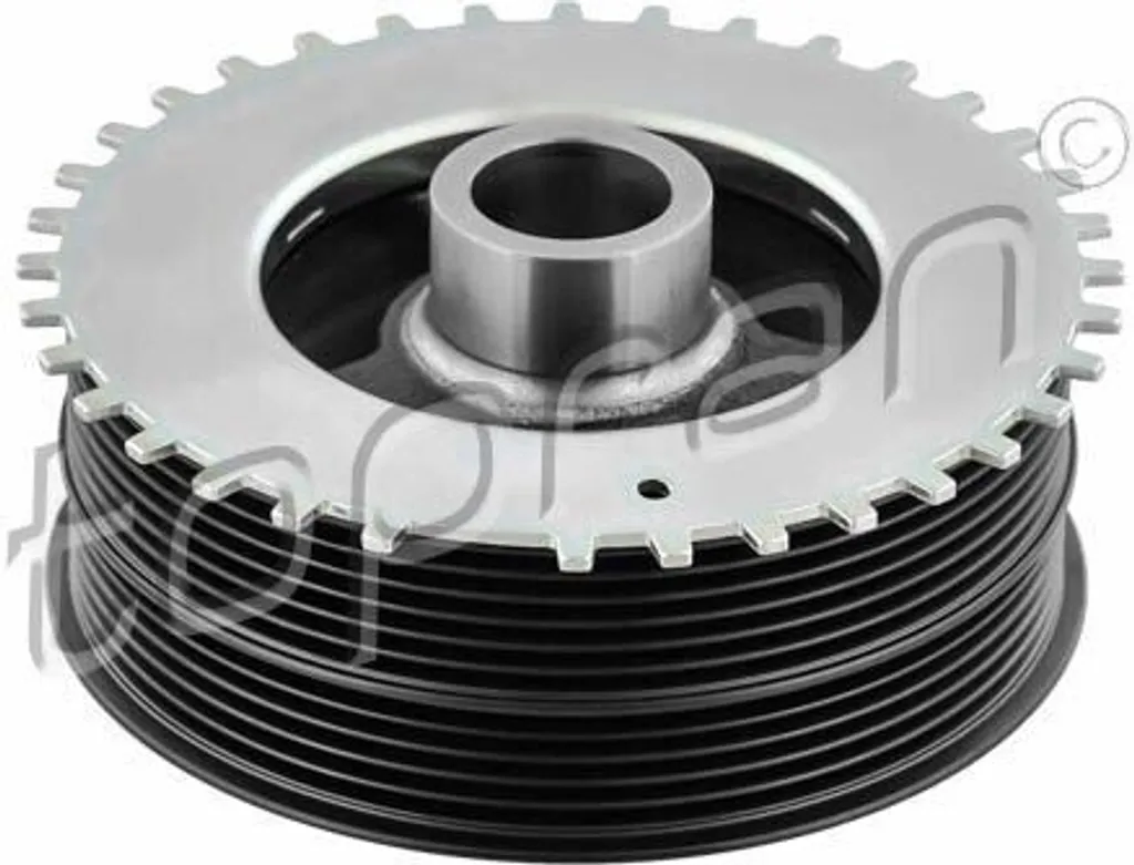 Poulie de vilebrequin TOPRAN 304 955 pour Focus II et C-Max DM2