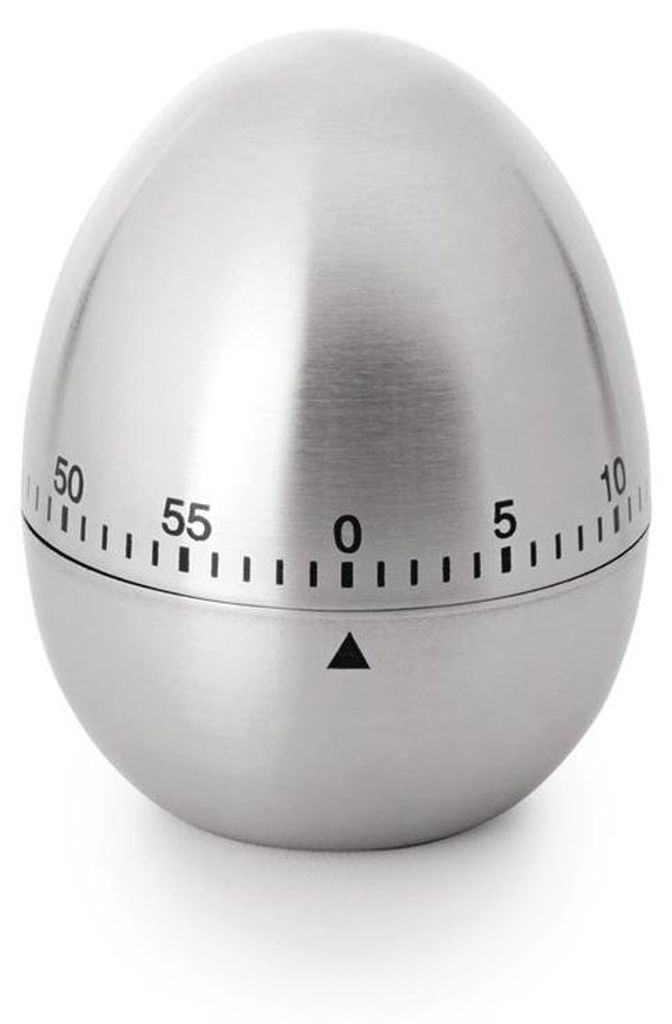 12x Kurzzeitmesser, Ø 6 cm, Höhe 7,5 cm, Edelstahl