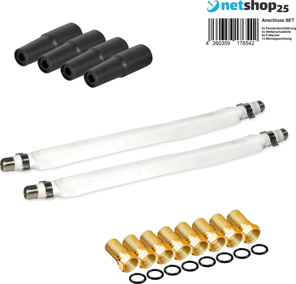 Selfsat H30D2+ Flachantenne Twin + 20m Kabel + Produktbild 5