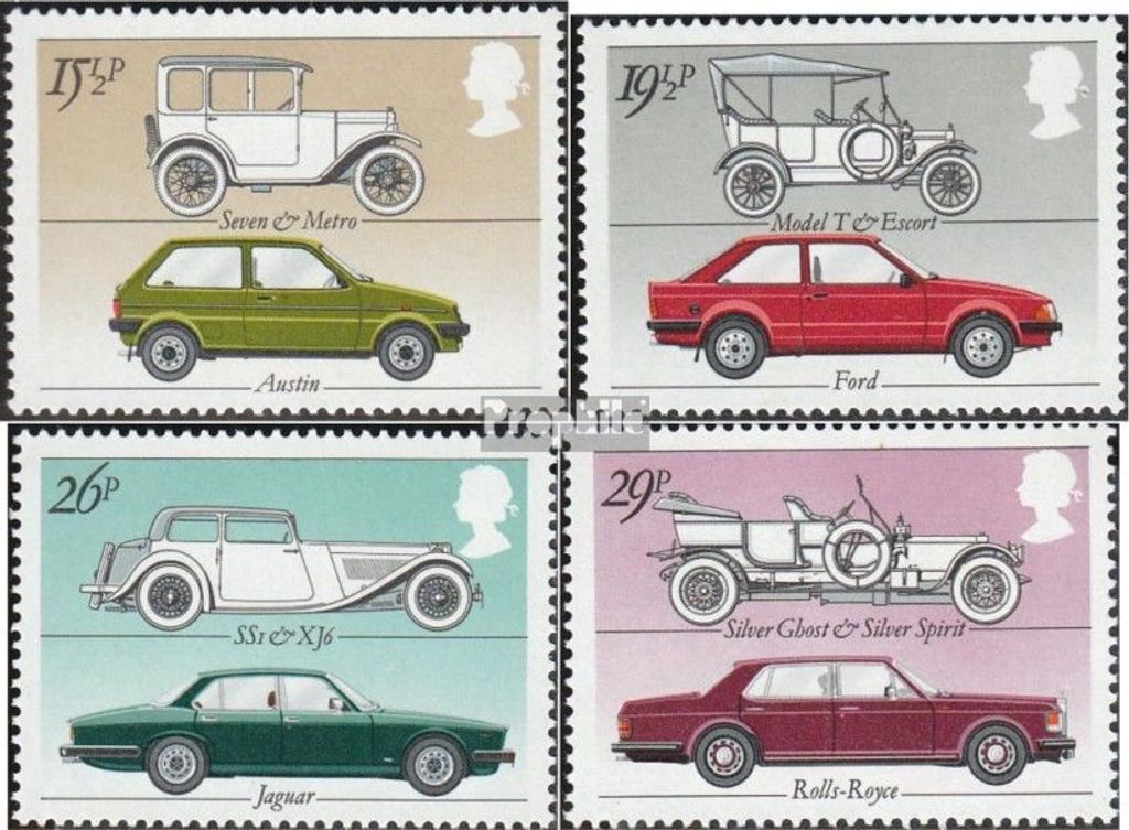 Briefmarken Großbritannien 1982 Mi 929-932 (kompl.Ausg.) Produktbild 