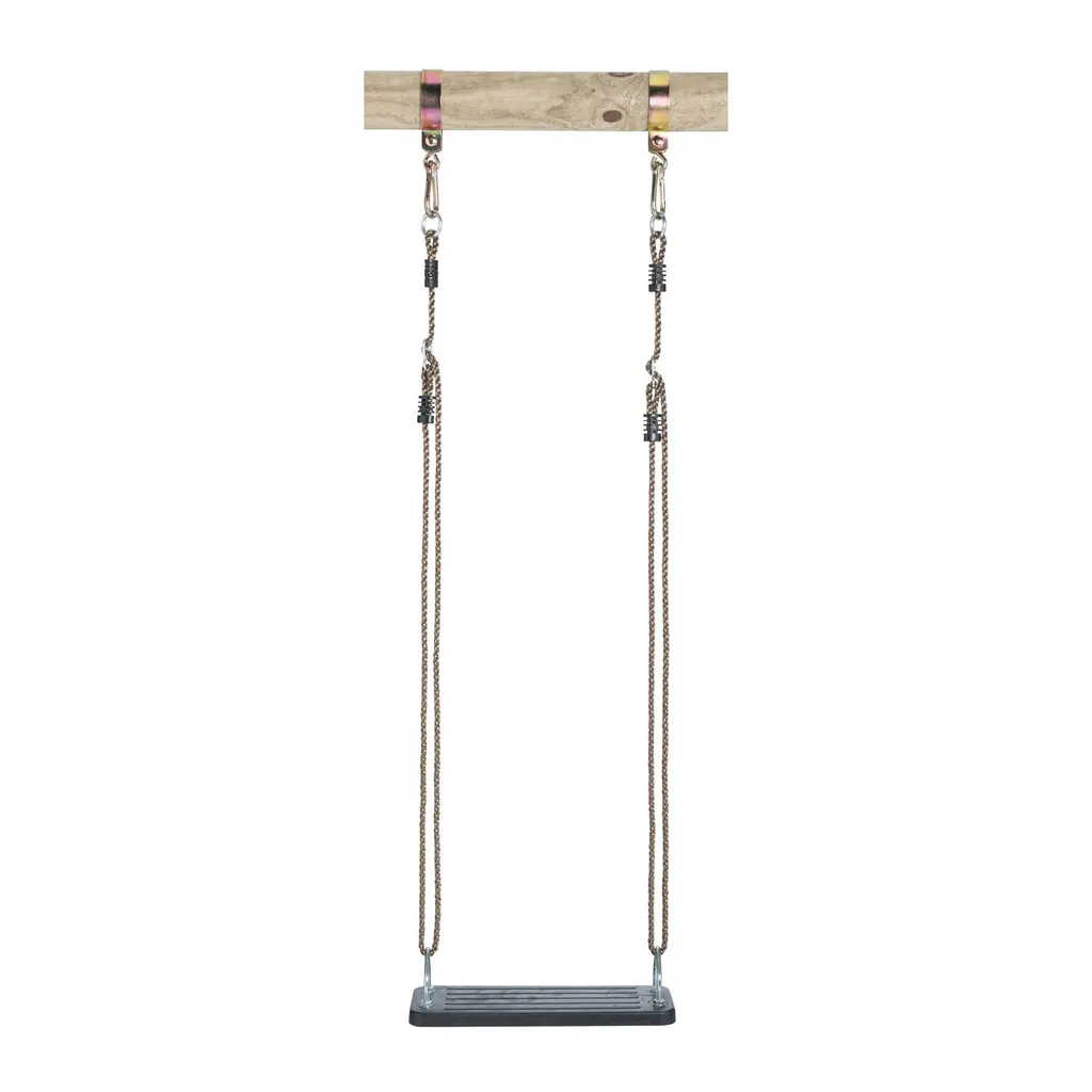 Siège Balançoire Caoutchouc Noir Swing King avec Armature Renforcée