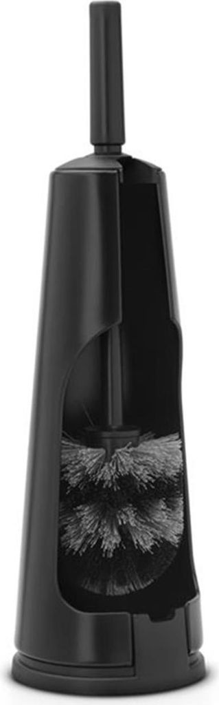 Brabantia 108587, WC-Bürste & Halter, Schwarz, 420 mm, 12,2 cm