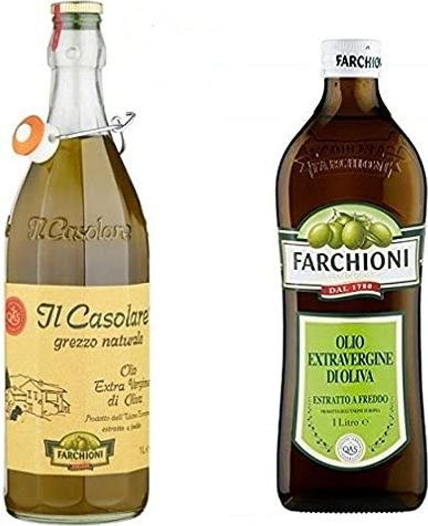 5x Farchioni Il casolare grezzo naturale 1L Extra nativ Produktbild 