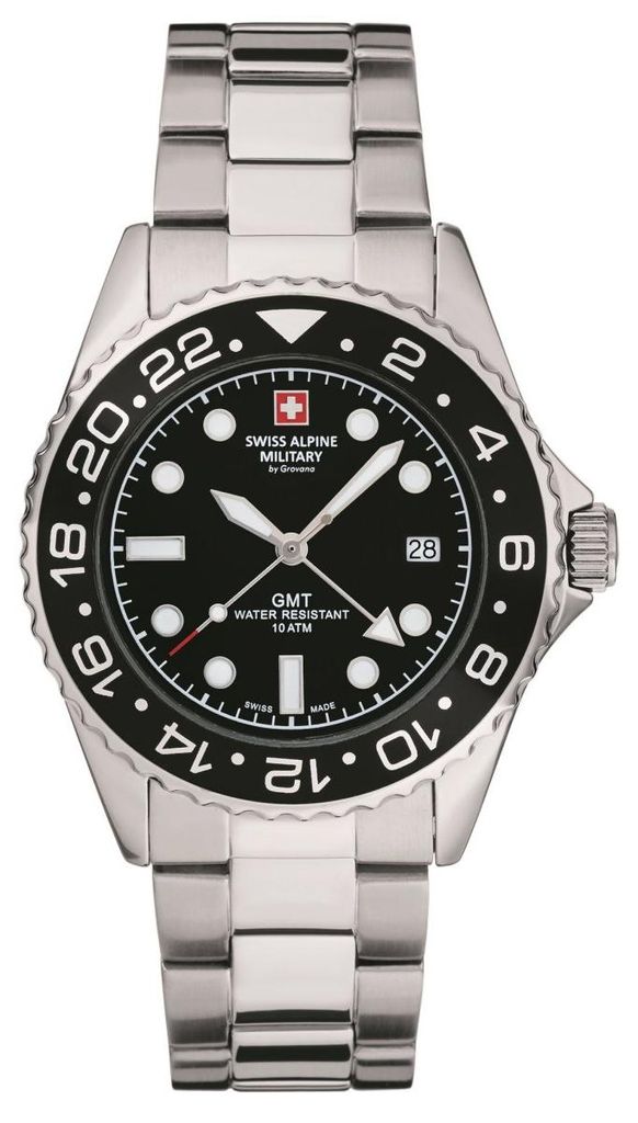 Swiss Alpine Military Herren Uhr Analog Quarz 7052.1137SAM Produktbild 