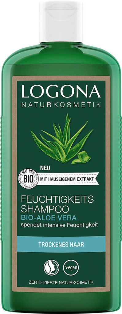 LOGONA Intensiv Feuchtigkeitsshampoo mit Bio-Aloe