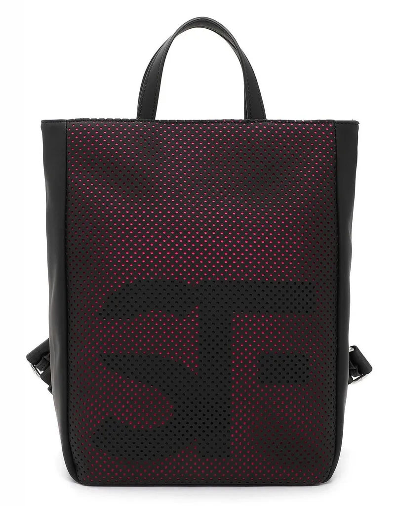 SURI FREY Zaino Porta PC Danny - Black Pink City Backpack 35cm