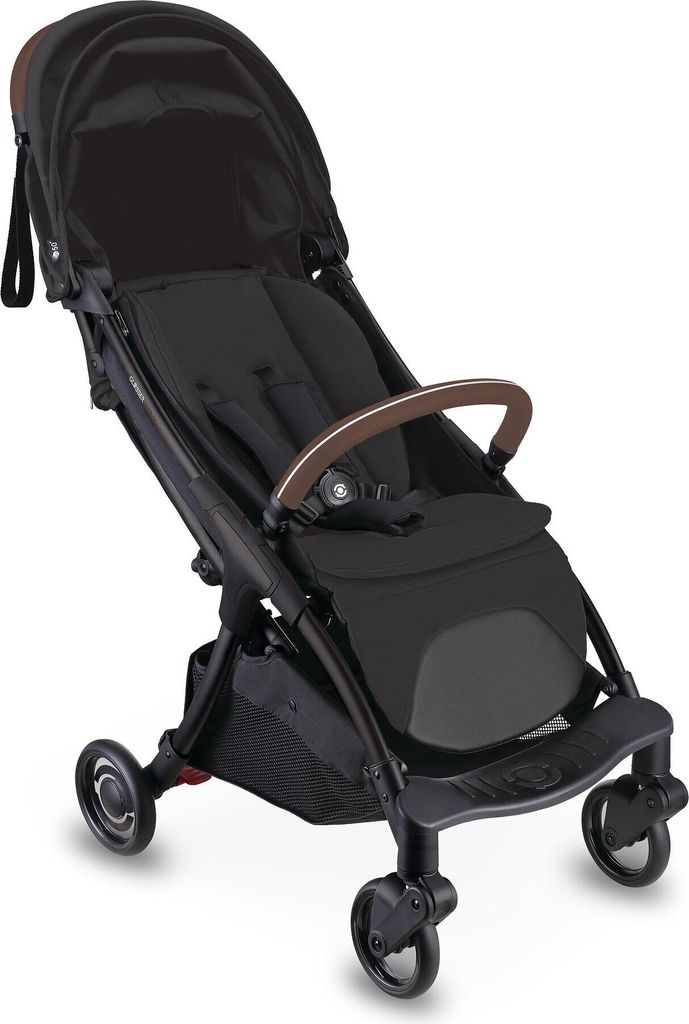 GLOBBER STROLL LITE – Buggy für Baby und Kleinkind, 1-Hand-Falt-Automatik, Leichtgewicht, 5/6 Zoll Bereifung, schwarz