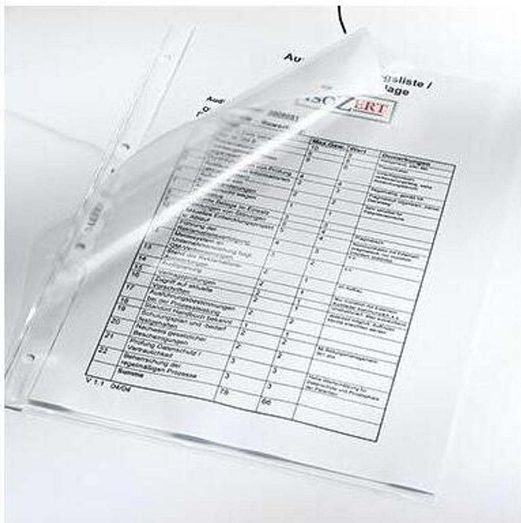 Leitz Prospekthülle Premium 47840003 A4 0,13mm PP tr 100 Produktbild 