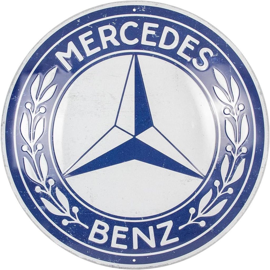 Nostalgic-Art - Blechschild 35 cm Rund - Mercedes-Benz - Produktbild 