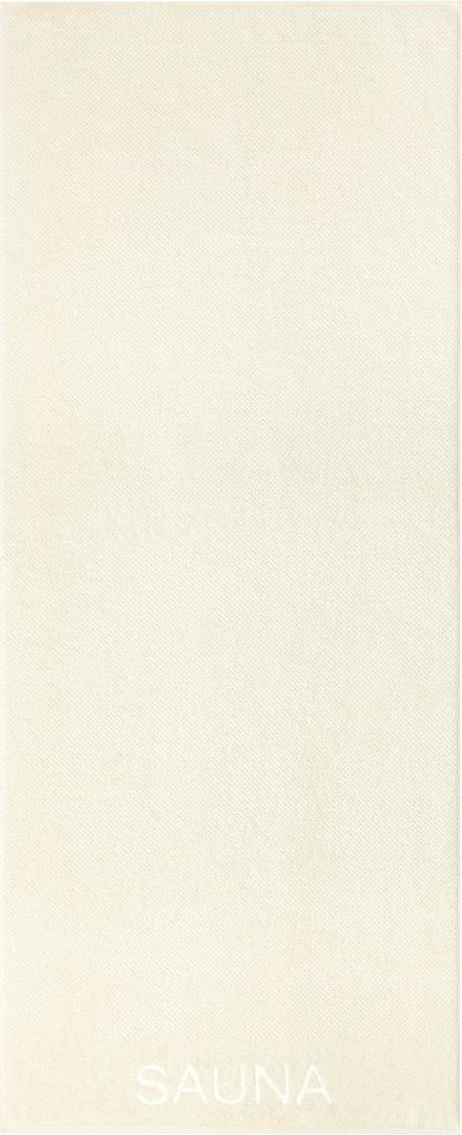 Cawö Saunatuch 6501 Pure Farbe natur Größe 80x200