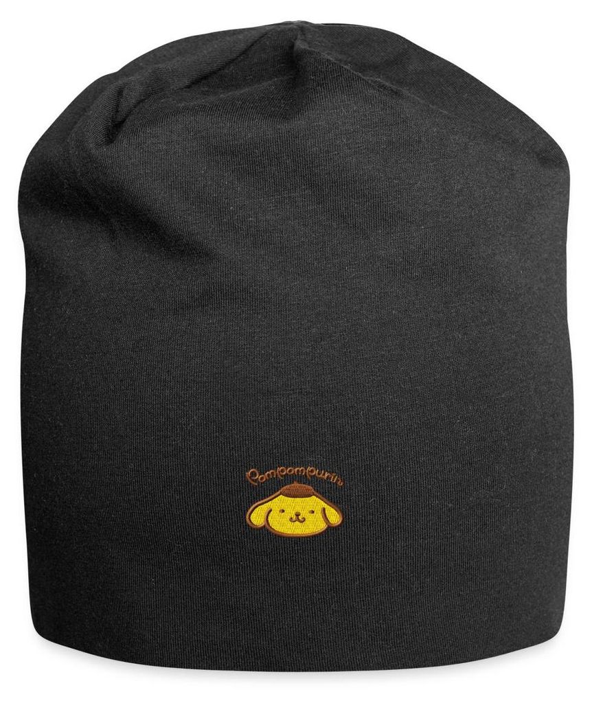 Spreadshirt Pompompurin Stick Portrait Jersey-Beanie, One size, Schwarz