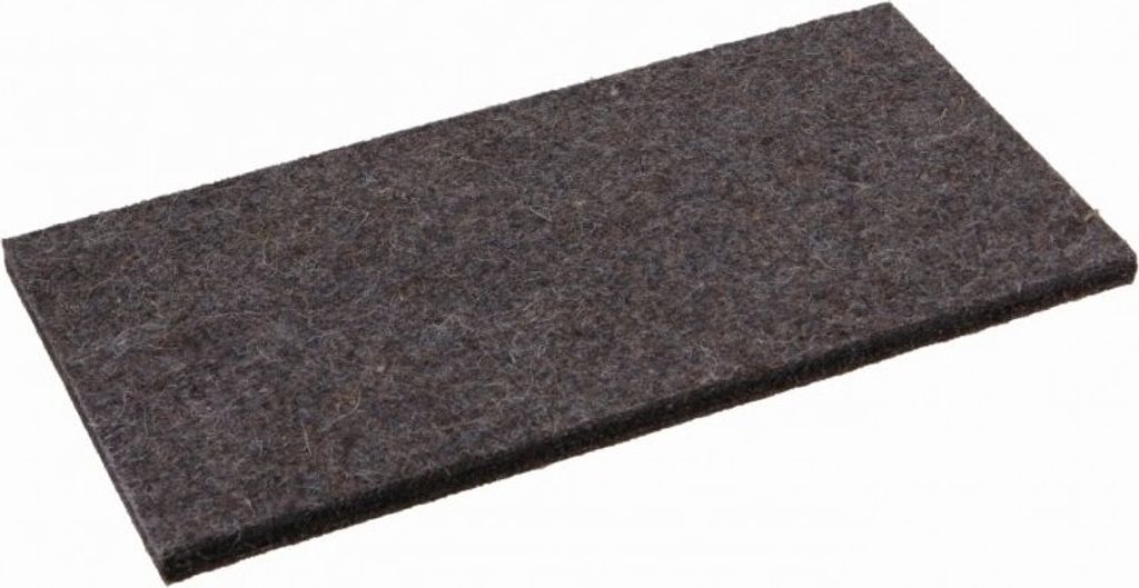 Ersatzfilz schwarz 280x140x10mm Produktbild 