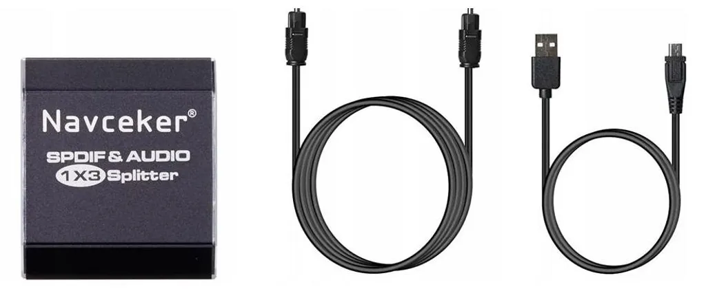 Splitter TOSLINK 1 vers 3 : Résolvez le Manque de Sorties Audio Optiques - 7