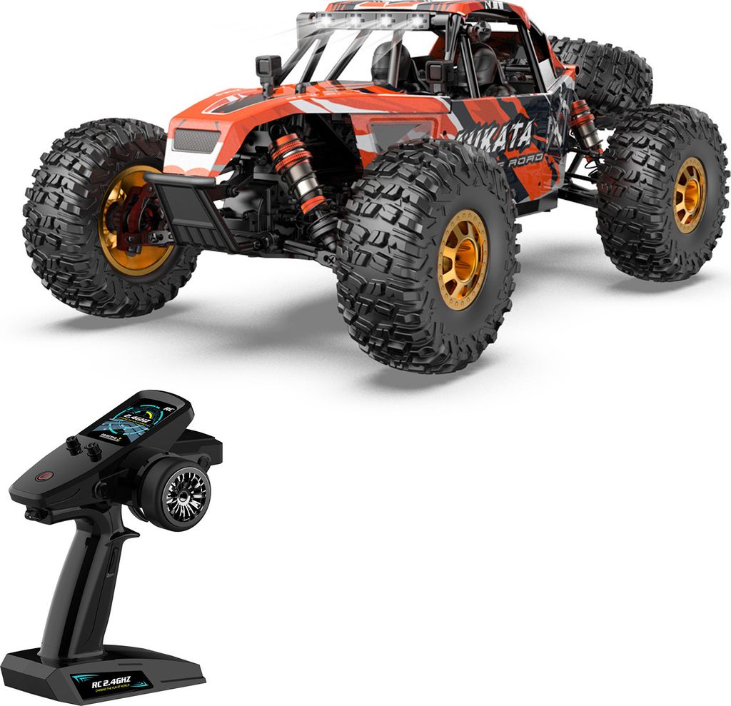 Ferngesteuertes Auto, 1:12 RC Auto Offroad, 50km/h All Terrain RC Car, 2,4 GHz Fernsteuerung Auto für Erwachsene und Kinder ab 8 10 Jahre