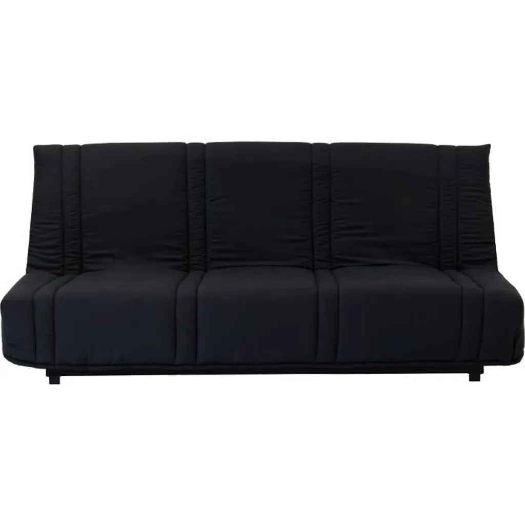 Canapé convertible 3 places contemporain noir 193 cm pour votre salon