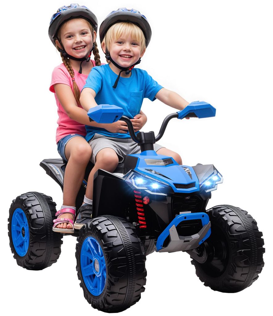 AIYAPLAY 24V Elektro Quad für Kinder mit 2 Motor, 2 Sitzer, Produktbild 