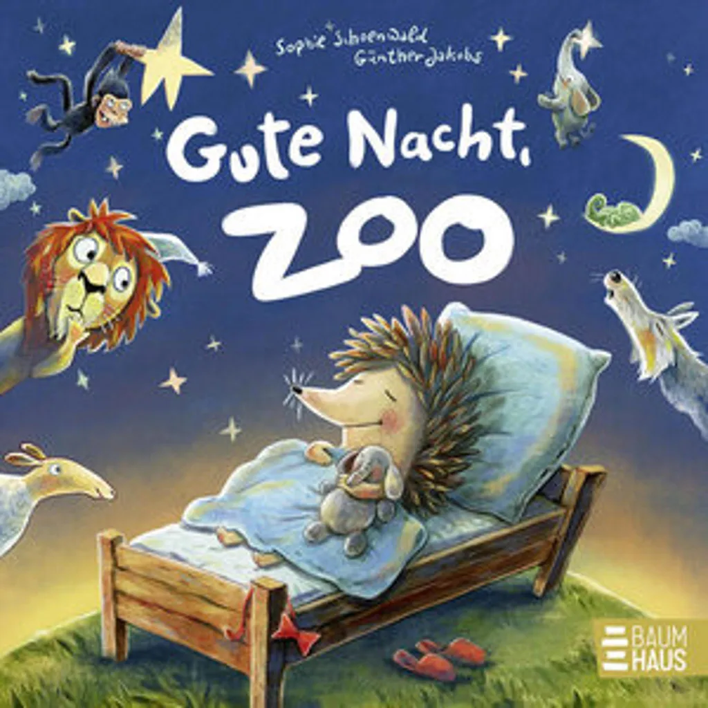 Livre cartonné Gute Nacht, Zoo pour bébés : éveil et animaux nocturnes