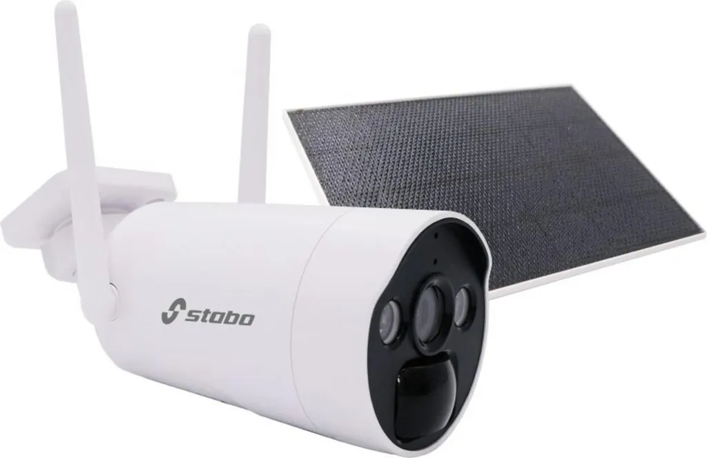 Caméra extérieure solaire HD pour surveiller votre jardin sans fils