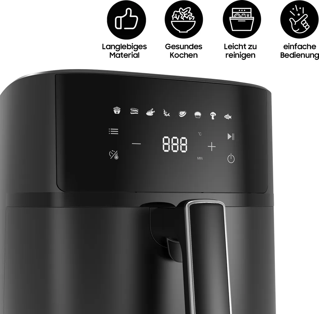 Airfryer AF625A XL 6,5L - Friteuse sans huile numérique 8 programmes - 8