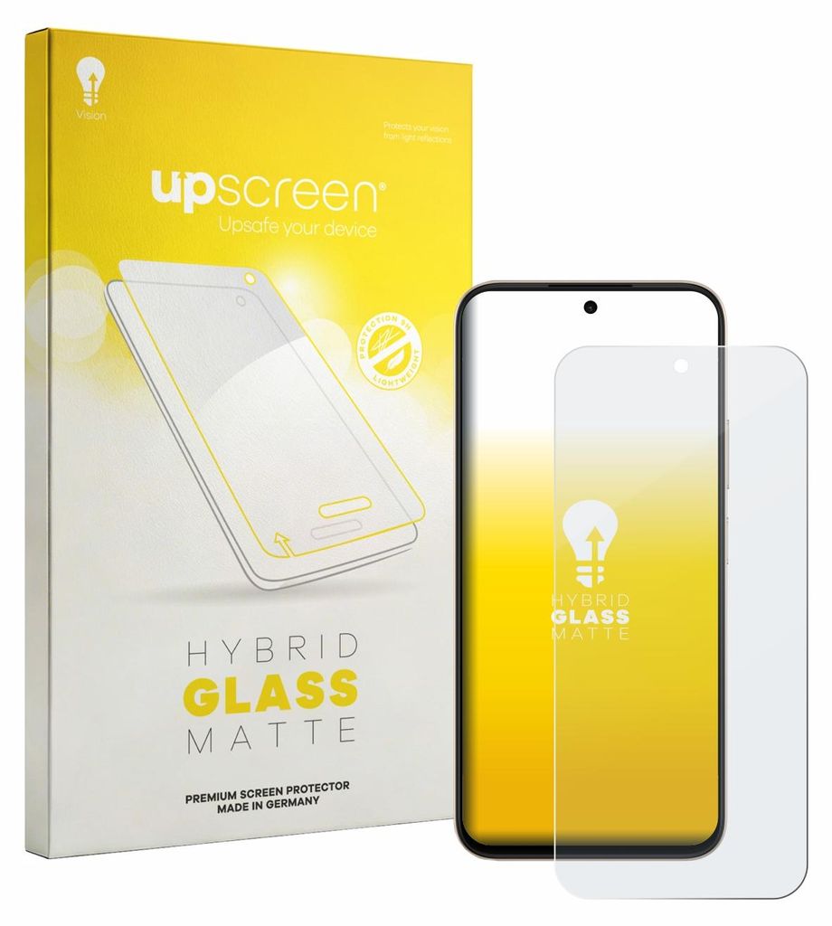 upscreen Entspiegelungs Schutzglas für Oppo A6c Schutzfolie Panzer Folie Glas Display Schutz matt